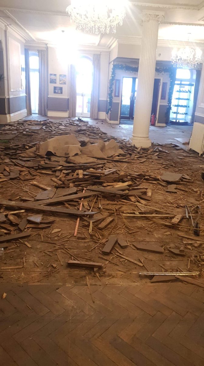 M2Flooring's tweet image. Hotel refurb in Eastbourne #lvt #hotel