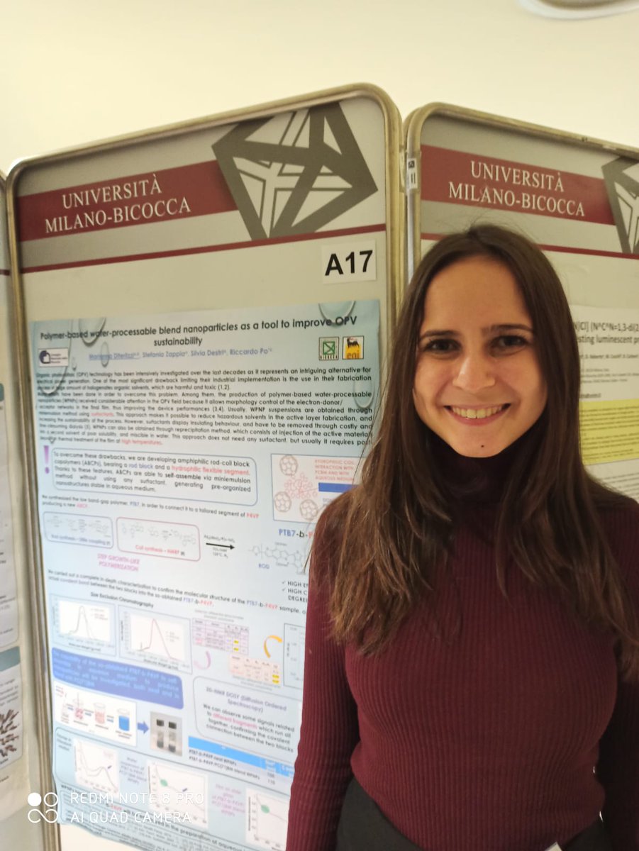 cnr_scitec's tweet photo. Marianna and Gabriele present their posters at Nano Day IV, in Milan!!!
@michelataxistro @marscelet @12gleone https://t.co/Y7v3genWfJ