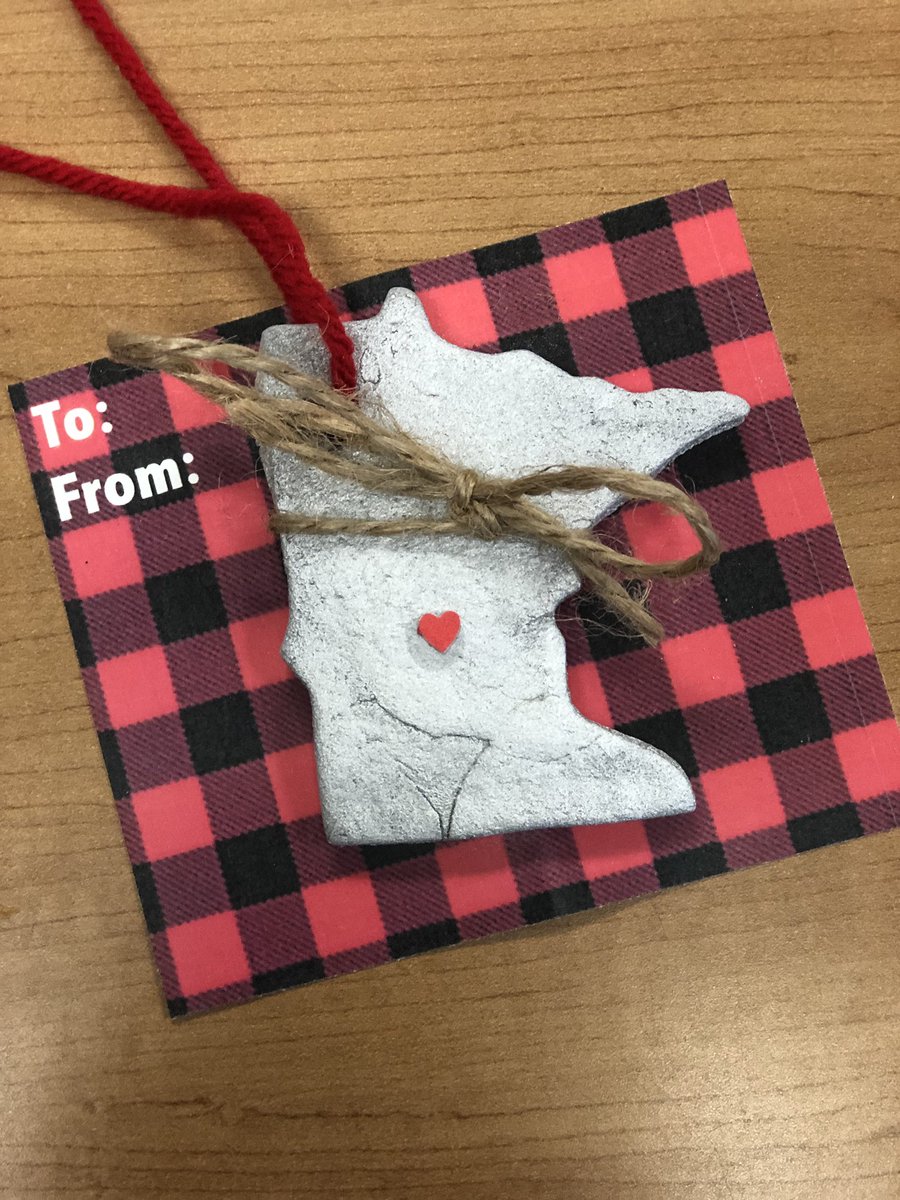 6th Grade social studies spreading holiday cheer! 300+ MN ornaments ❤️🎄#sabresquadsms