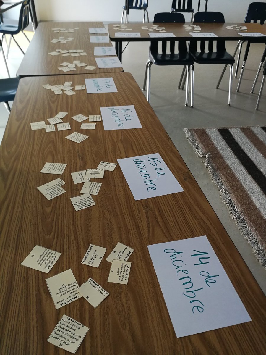 RoserNoguera's tweet photo. Everything ready for tomorrow's #winterbreakWLchallengeproject @ICSAddisHS #ICSWL We are going to produce beautiful videos on several topics in the target language around the world 🎉👏 https://t.co/2ENPx5I56O