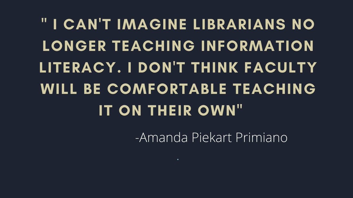 librarian_guide's tweet image. Who should be teaching information literacy? Librarians? Faculty? both?  @LibraryGeek611  and @historybuff820 discuss this in episode 6! Be on the look out for our new episode early next week. #ILinstruction #librarypodcasts