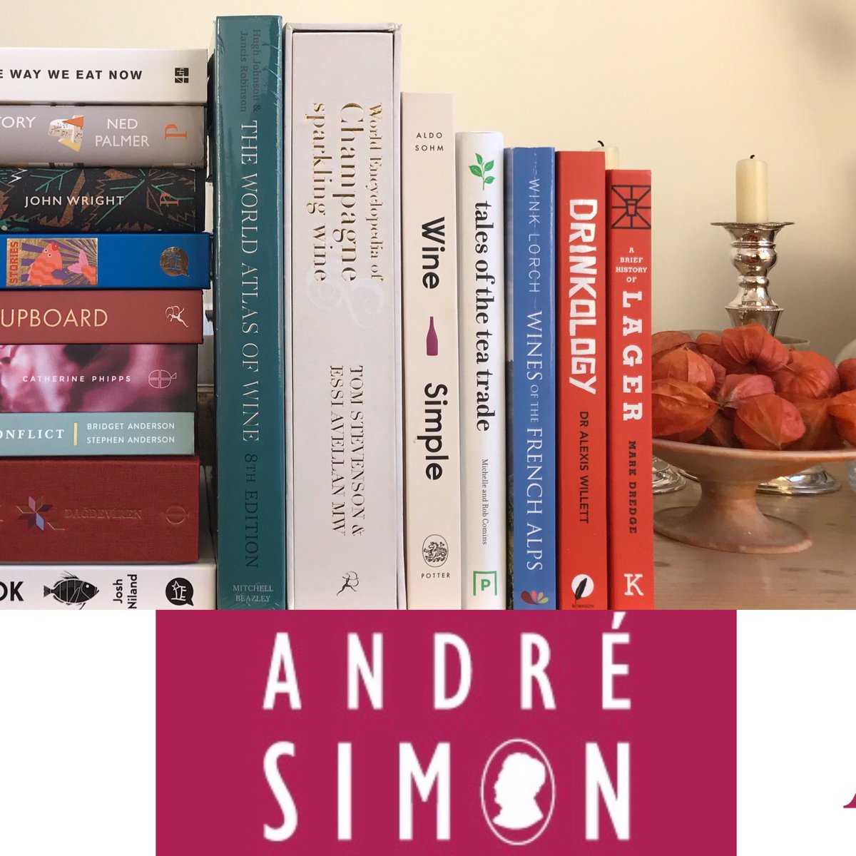 So happy and honoured that our Christie’s World Encyclopedia of Champagne and Sparkling Wine was shortlisted for the prestigious Andre Simon Awards 🙏❤️! It was selected out of 150 food and wine books - we’ll know the winners in January 🤞!  @mrtomfizz #winebook @AndreSimonAward