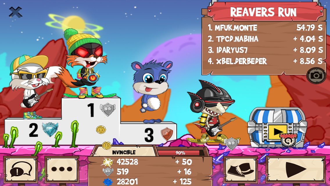 m0nteee_'s tweet image. All those guys just got washed #funrun2 dirtybit.com/funrun2/