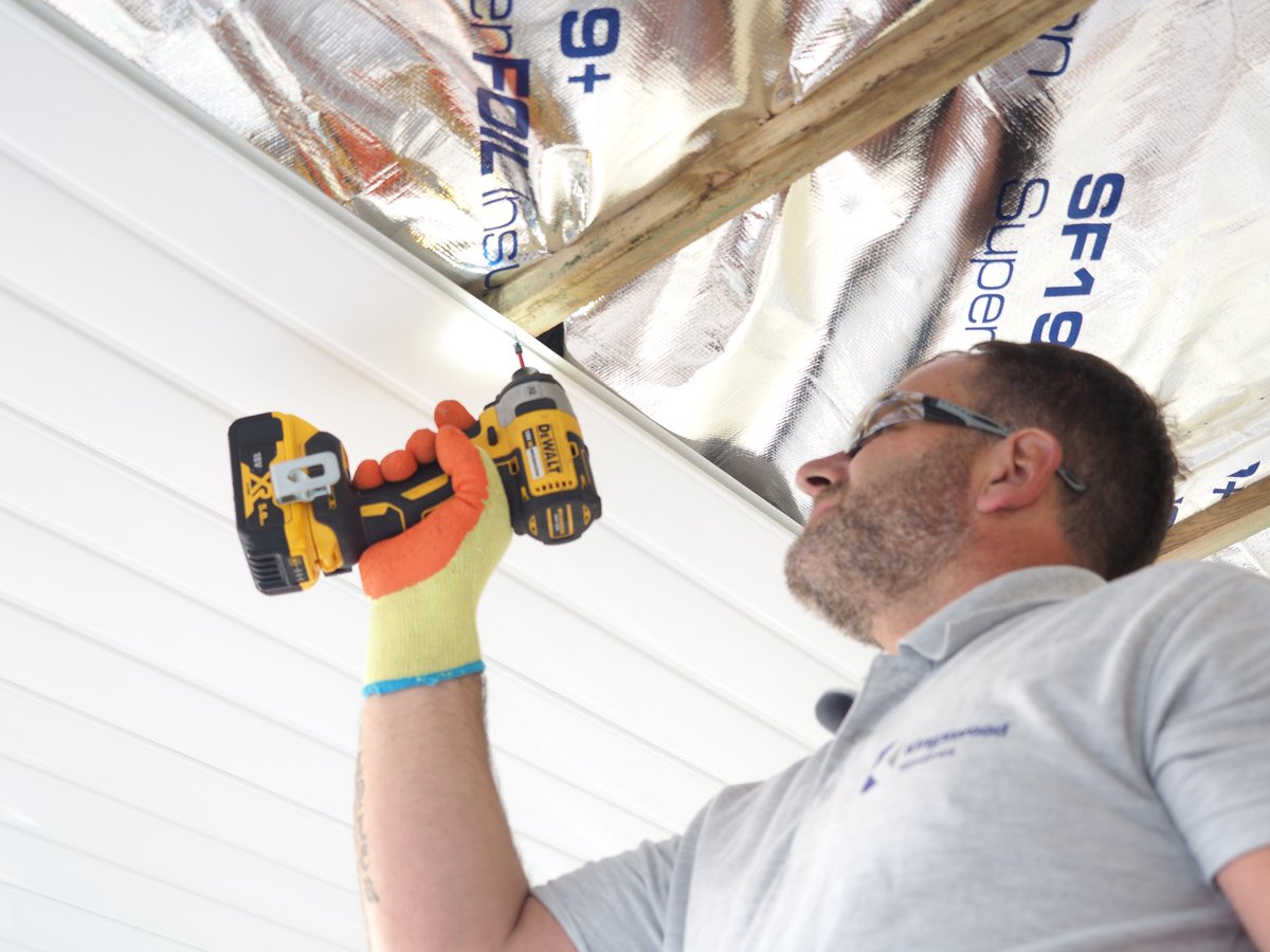 InsulatedR's tweet image. Is your #conservatory too cold to use this #winter. Check out our latest product #ICR. With our insulated conservatory roof system you can use it all year round. insulatedconservatoryroof.co.uk