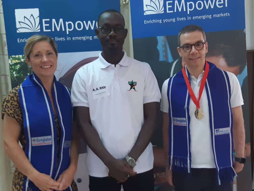 noyedgh's tweet photo. When you are EMPOWERED to EMPOWER "at risk youth", you give credit to @EMpowerweb. @FranceandGhana,@UNICEF 
,@UNFPAGHANA ,@norsaac @PaulHodgesTrust https://t.co/hpQ0yAp3fQ