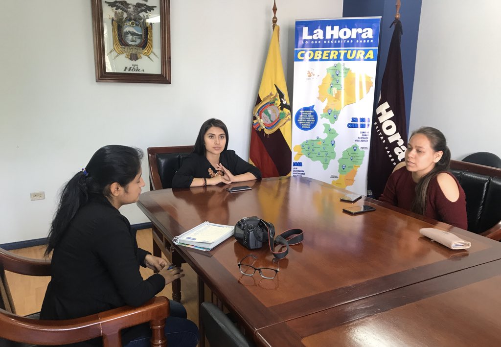SolidarProyecto's tweet photo. En @lahoraecuador hablando de #Solidar.  
Son 200 niños, quienes serán los beneficiarios de esta campaña. https://t.co/pVA1cd5ais