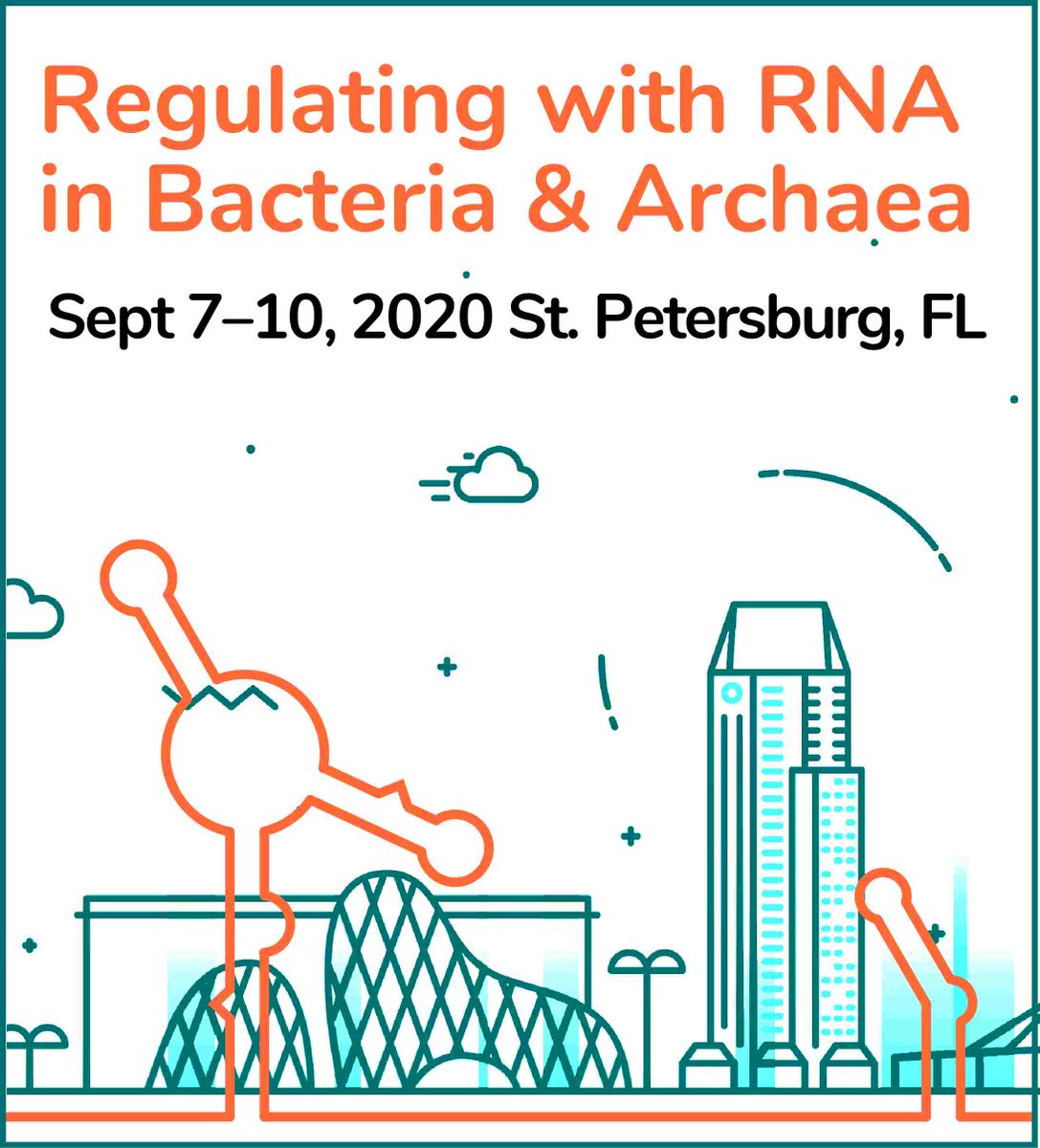 runtumblerun's tweet photo. Spread the word: The next meeting on Regulating with RNA in Bacteria and Archaea will be September, 2020 in FL! More info at https://t.co/fywOaFvN5M https://t.co/rttDIRW3ih