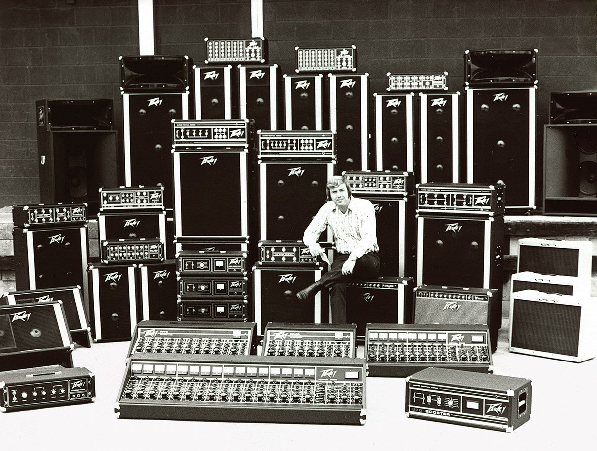 Peavey UK (@peaveyuk) on Twitter photo What's your favourite <a href="/Peavey/">Peavey Electronics</a> gear of all time? Whether it's your dream guitar rig, your go-to sound system, or your first amp, we want to hear your Peavey story. Tell us yours in the comments!
#TBT Peavey Founder and CEO Hartley Peavey, 1972 What's your favourite <a href="/Peavey/">Peavey Electronics</a> gear of all time? Whether it's your dream guitar rig, your go-to sound system, or your first amp, we want to hear your Peavey story. Tell us yours in the comments!
#TBT Peavey Founder and CEO Hartley Peavey, 1972