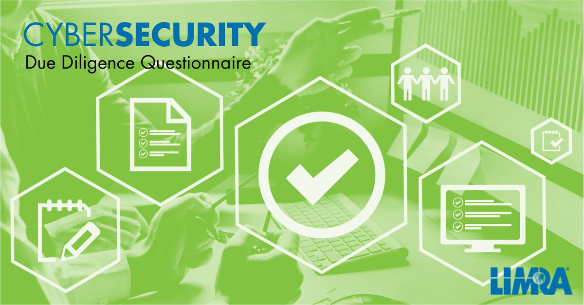 The LIMRA NY Cybersecurity Due Diligence Questionnaire (DDQ) will collect the cybersecurity information carriers need from producers, agencies and brokers. Learn more at limra.com/cyberDDQ. #cybersecurity #23NYCRR500
