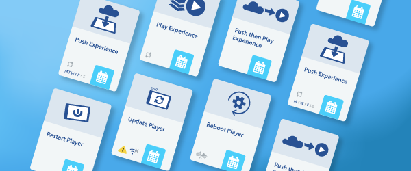 Intuiface's tweet image. How to do remote deployment successfully (and easily with Intuiface) bit.ly/34gyl2Q

#Intuiface #digitalsignage #remotedeployment #scheduling