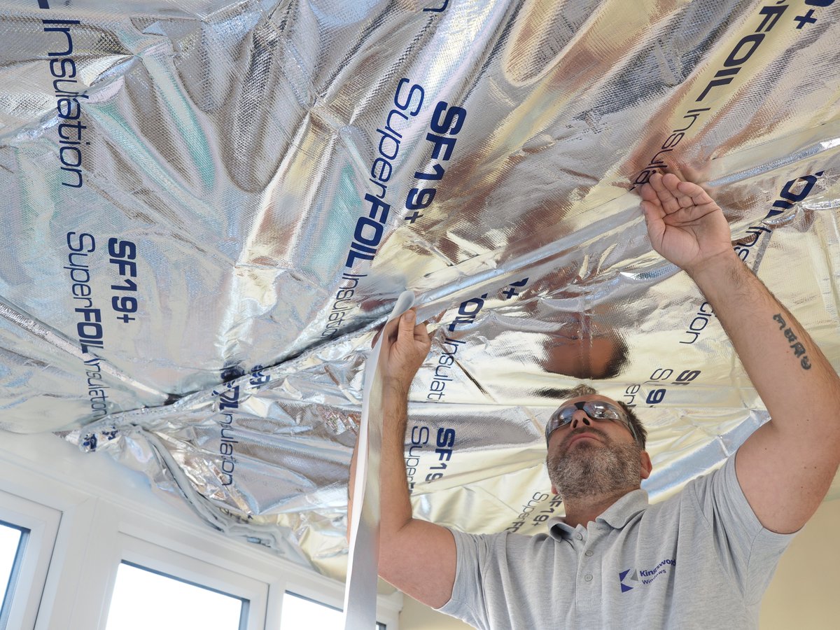 InsulatedR's tweet image. Did you know that we use #superfoil in all our #conservatory #roof #insulations. One of the best #roof #insulated #products on the market.