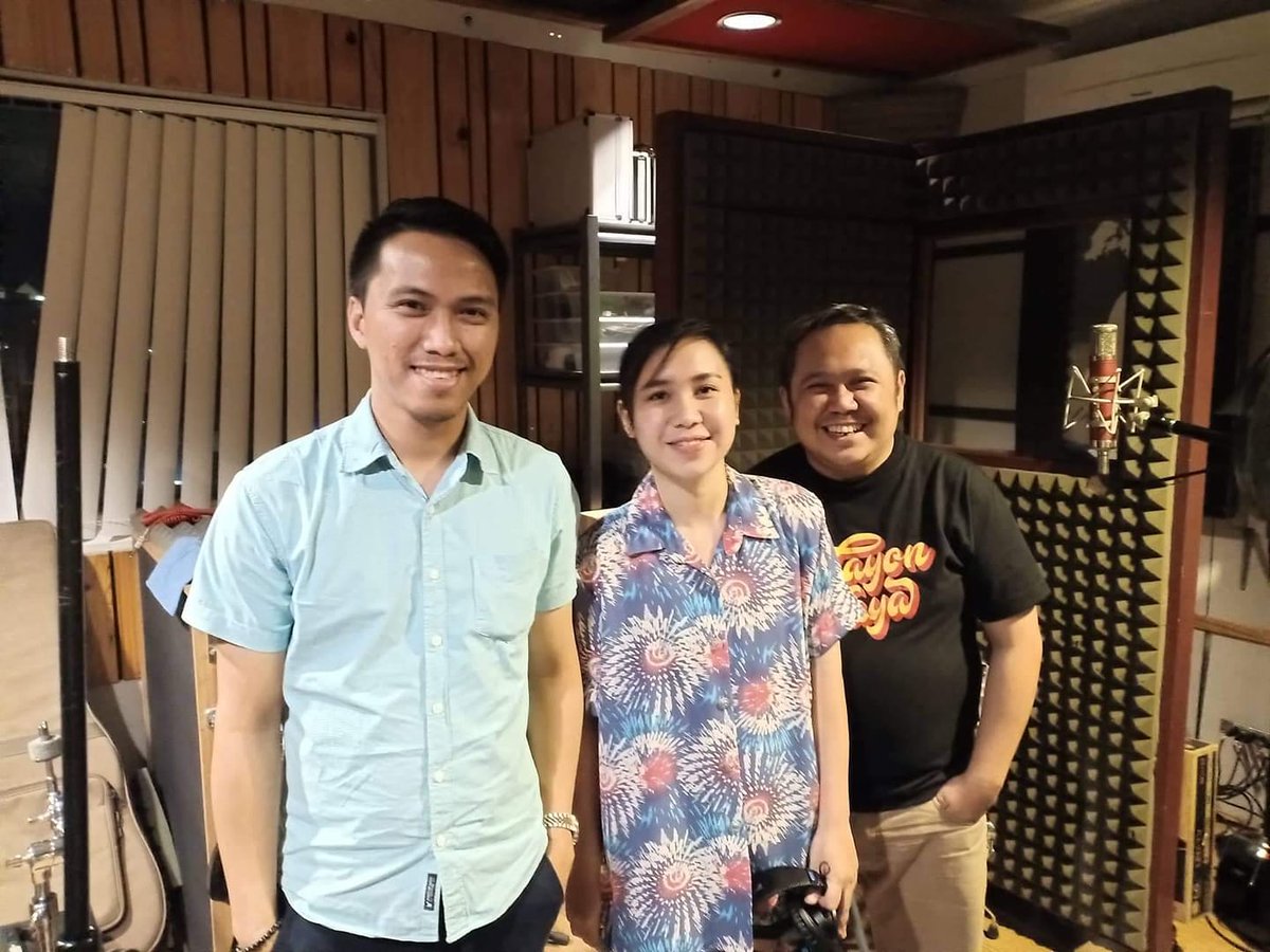 judegitamondoc's tweet photo. Woot! Watch out for Jewel Villaflores' upcoming song, Sherwin Fugoso's #Minpop finalist song #Buang, featuring backing vocals by Kenneth Corvera. <3 #PadayonBisaya https://t.co/kdpVFk03p5