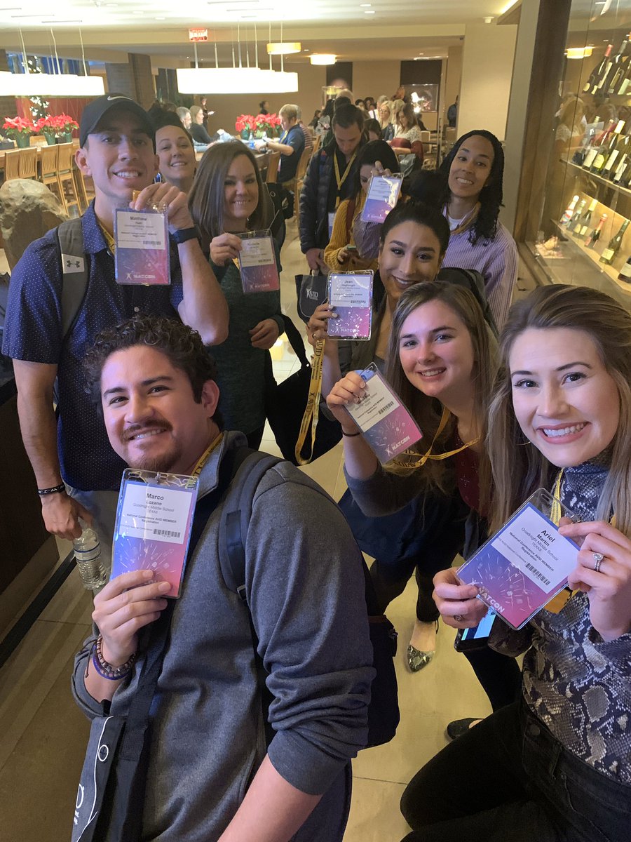 AVID_OGMS's tweet photo. Ready for #AVIDNatCon19! 🎉@GoodnightSMCISD @MsDeVosRoy @_Mrs_Martin_18 @LozanoAvid @GNMSCoachHart @Win_at_Science @ms_tiemann @jhoghoughi @KristinaGranad1 @Mrs_Lansmasher @mrs_linebarger @educategalore @SMCISD_AVID https://t.co/lb350iodEA