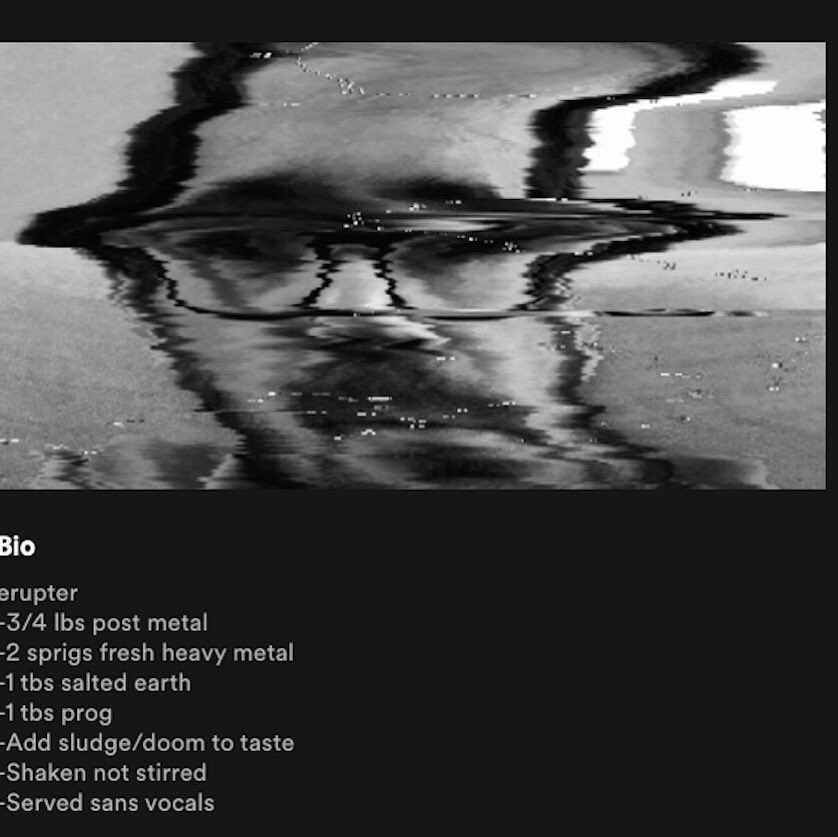 ErupterMusic's tweet photo. stream // follow ERUPTER on Spotify // #eruptermusic #erupter #postmetal #postrock #metal #rock #prog #stonerrock #sludgemetal #doommetal #instrumental #progrock #metalhead https://t.co/ILYXadyKZl