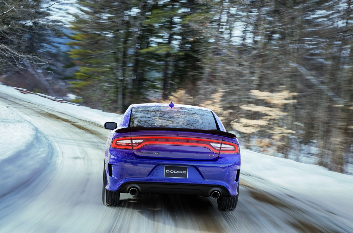 StellantisNA's tweet photo. PRESS RELEASE: https://t.co/q4OiArPpv6

Take winter by storm with the new 2020 @Dodge #Charger GT all-wheel-drive (AWD), delivering all-weather driving confidence wrapped in muscle car attitude. https://t.co/B3rP76gHS3