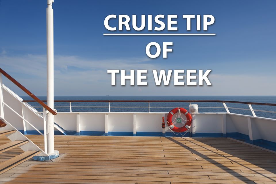 bristolcruises's tweet photo. ✔️ Cruise Tip of the Week ✔️

🤢 Avoid Nausea 🤢

To prevent seasickness, book an inside cabin on the lower deck or a cabin closer to the ship's centre, as this is where it is the most balanced helping reduce the affects of seasickness.

#Cruise #CruiseTip #Tips https://t.co/v59OYMRmOg