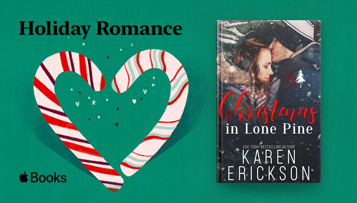 Super excited <a href="/AppleBooks/">Apple Books</a> included CHRISTMAS IN LONE PINE in their Holiday Romance collection! 🎄 Check it out here: apple.co/holidayromance”