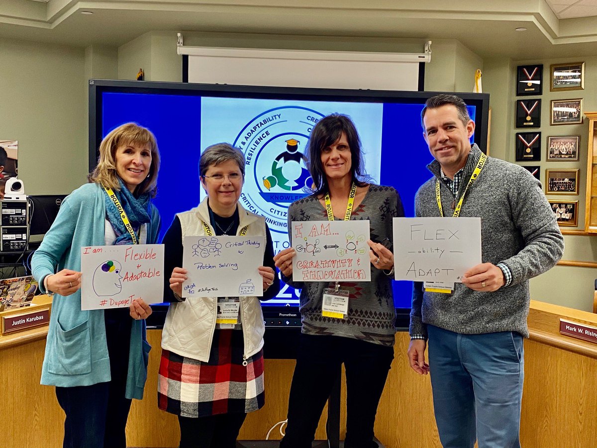 mrpalmquist's tweet image. Portrait of a graduate at #dupagetech. Thanks District204 for hosting.