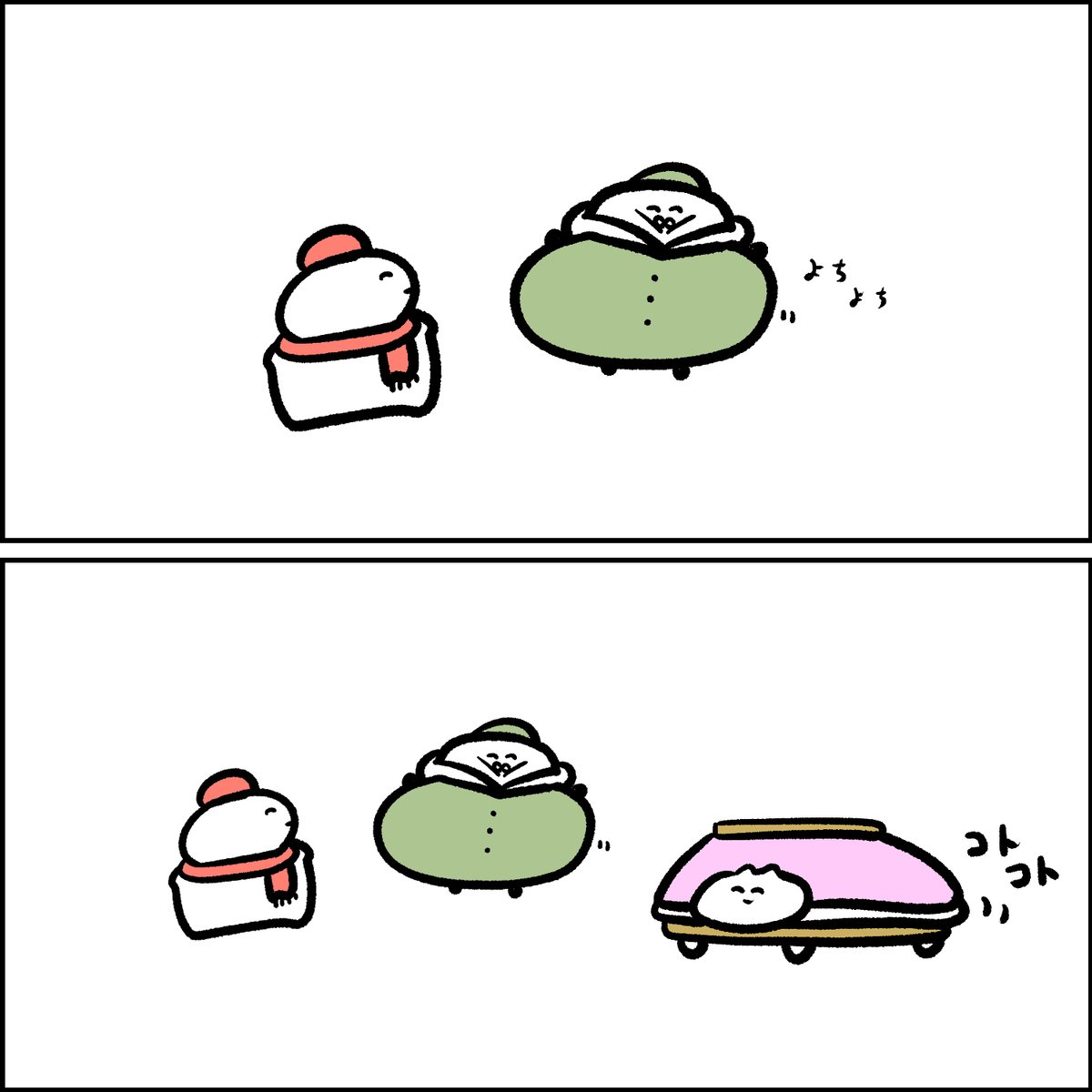 それぞれの防寒対策 
