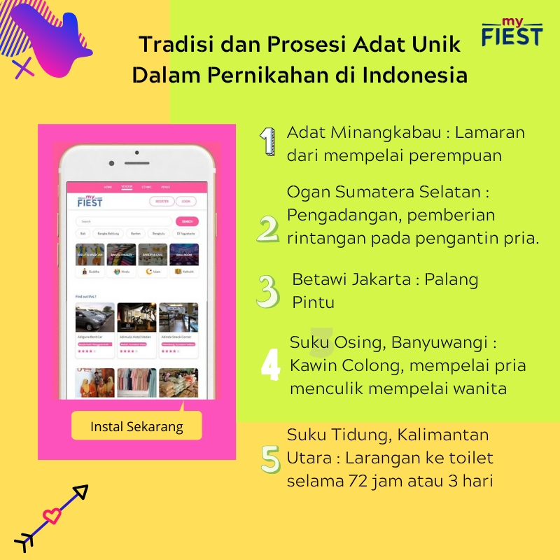 myfiest's tweet photo. Jika anda membutuhkan vendor pernikahan untuk akad maupun resepsi, bisa Instal aplikasi MyFiest di Playstore https://t.co/F0My2Q1oef
#MyFiest #vendorpernikahan #vendorwedding #vendorweddingjakarta #vendorweddingbandung #vendorweddingbali #vendorweddingsurabaya https://t.co/FHbSVZJYXK