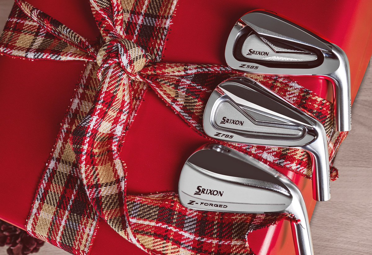 SrixonGolf's tweet photo. Z Series Iron Family - The gift that keeps on giving 🎁 https://t.co/h9sL0zJWkL