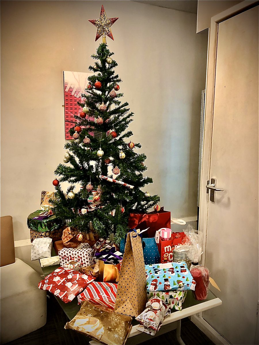 We are ready for #secretsanta on the last day of term tomorrow. #sixthformlife