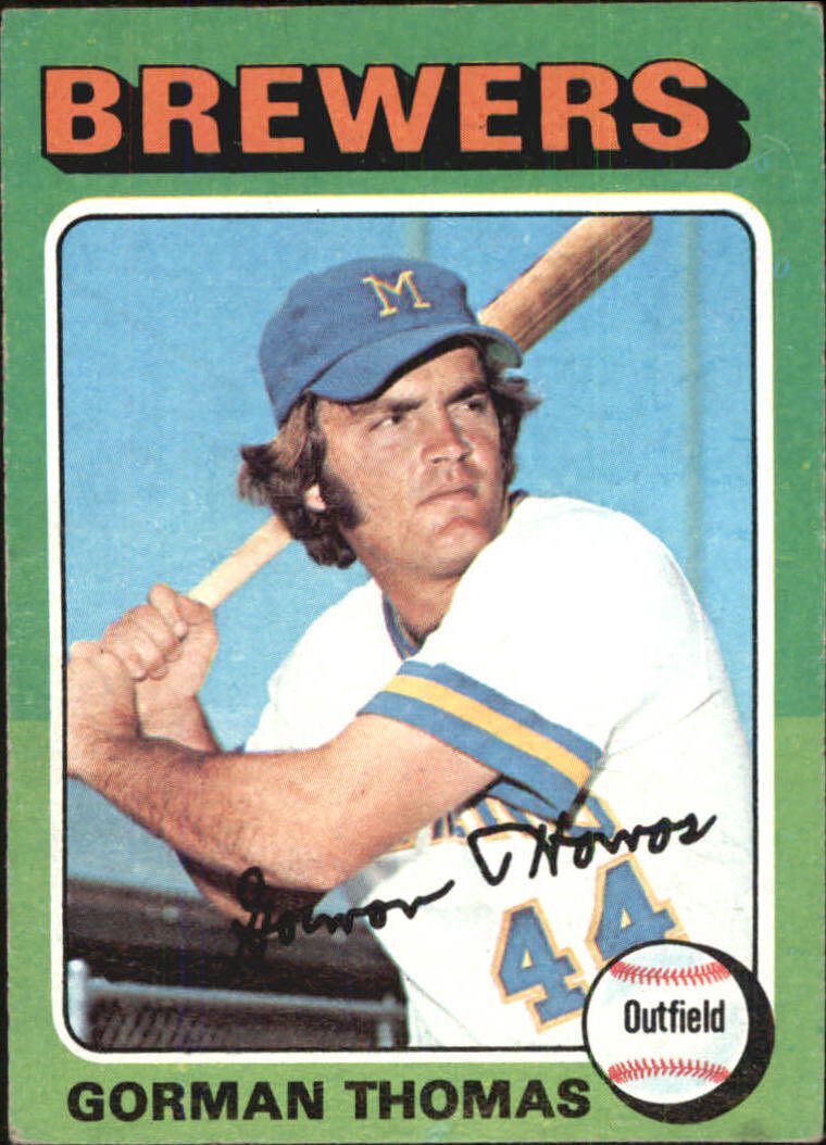 Gorman Thomas, the second-best number 44 ever. . Happy birthday, and many more! 