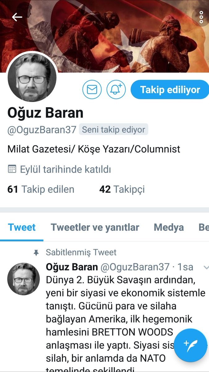 ACİL #FF_Specialツ
ACİL #FF_Specialツ
SESİMİZE
SES OLAN
@MilatGazete
 
DEĞERLİ YAZARI
@OguzBaran37

@OguzBaran37

KARDEŞİMİZE
TAKİP VE RT İLE
DESTEK OLALIM
@GunesAk__
 
@1forza1903
 
@MRC_SEVGI
 
@Ayse3245
 
@AysbltBulut
 
@EmineGoze
 
@ZuhaLRTE
 
@AkYobazkiz