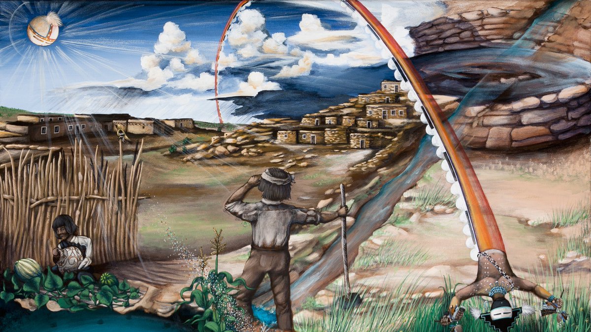 NotanAtlas's tweet image. #Zuni maps based on memories, ceremonies, songs, and a deep relationship to the land. They countering western notions of place and challenging the arbitrary borders imposed on their world

emergencemagazine.org/story/counter-… via @emergence_zine 

#Countermapping #IndigenousMapping #NewMexico