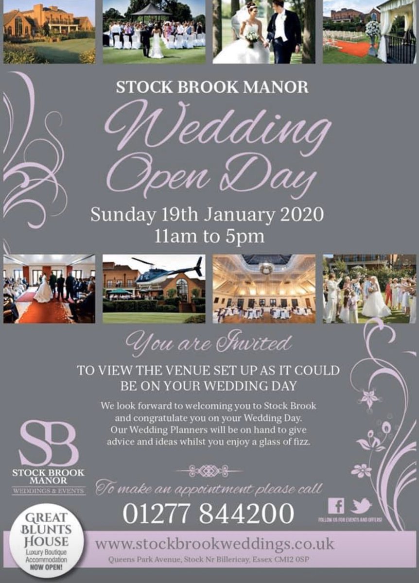 drawn4u's tweet photo. Do not miss this open day and even though I can’t make it, I can still offer my services to entertain for your wedding here at this super venue! #wedding #stockbrookmanor https://t.co/IIGjCxLv6I