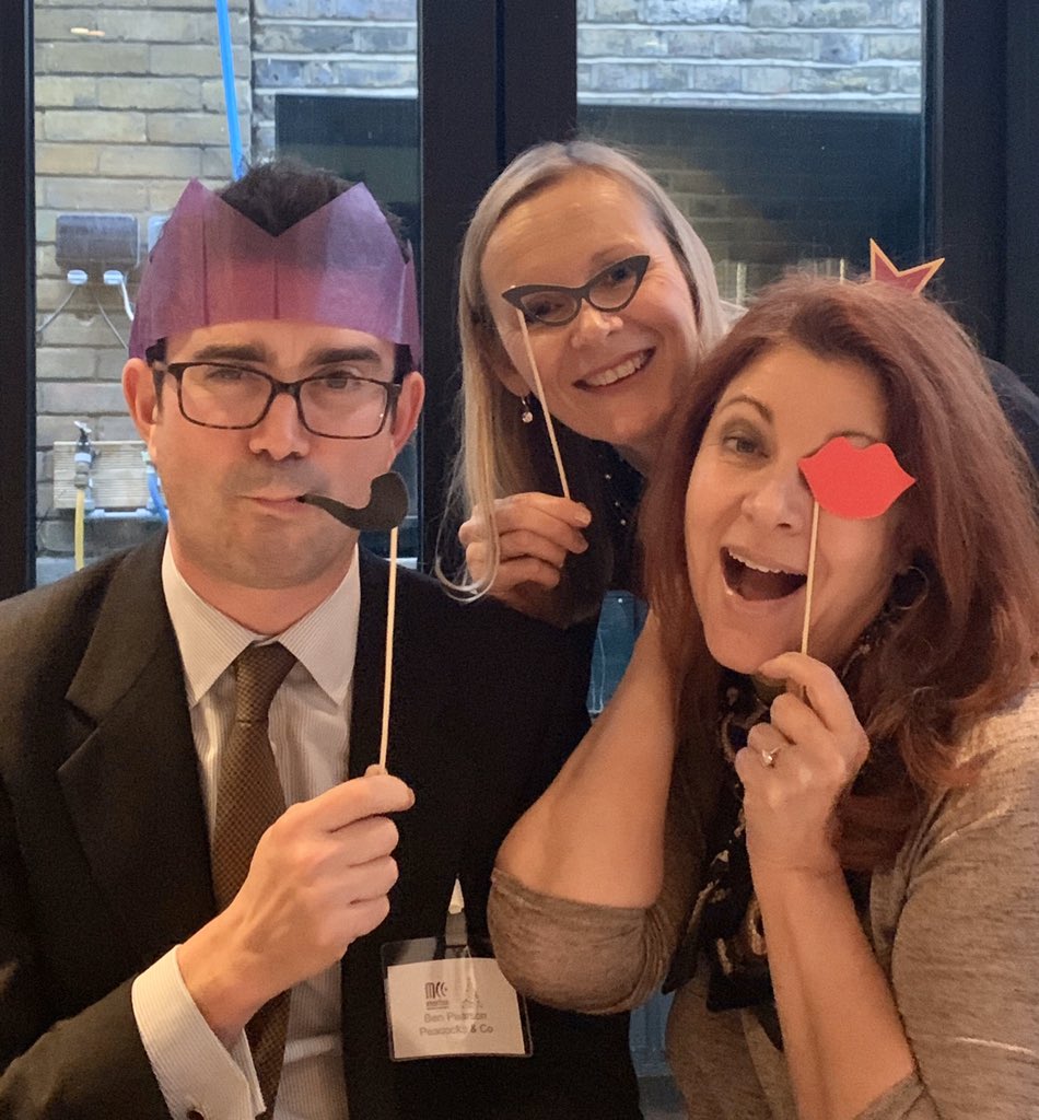 Party fun at annual <a href="/MertonChamber/">Merton Chamber</a> #christmaslunch #networking with our local businesses &amp; raffle fir <a href="/MertonGiving/">Merton Giving</a> a great cause. Ben from <a href="/PeacockandCo/">Peacock & Co Solicitors</a> having a cheeky puff! <a href="/sanlorenzoSW19/">San Lorenzo Wimbledon</a>