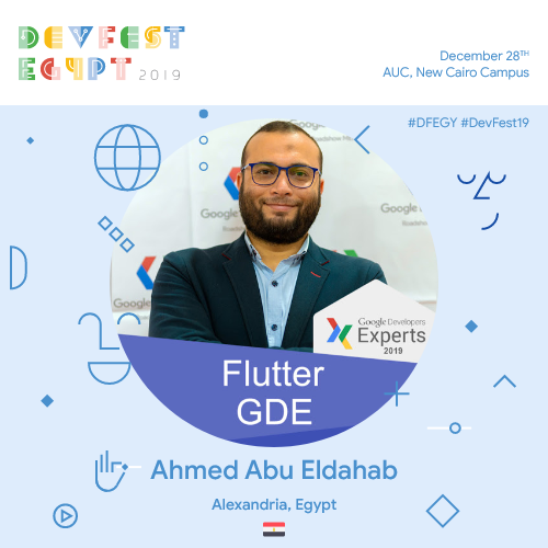 DevFestEgypt's tweet photo. In this talk, you'll get introduced to state management solutions on flutter. we're excited to host this talk for the first time in Egypt!

Let's welcome Ahmed Abu Eldahab @dahabdev 🎙

⭕️Registration: https://t.co/kZQohwA1sO

#DFEGY
#DevFest19
#EgyptDevFest19 https://t.co/OkvrtHMDjd