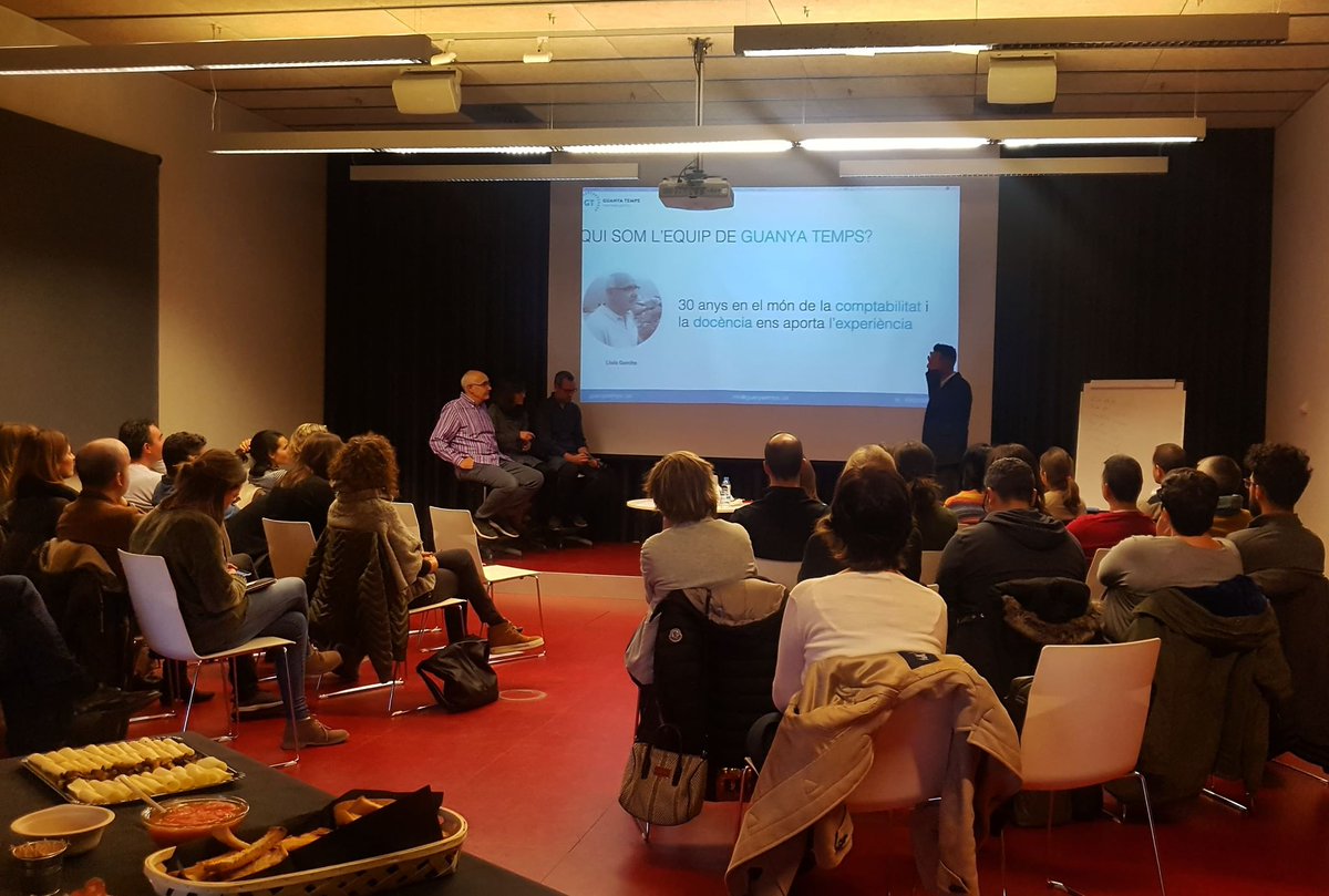 Així ha començat a caminar el nostre projecte 👏. 
#GuanyaTemps és una cooperativa que ofereix un servei per hores, flexible i personalitzat en tasques administratives, comercials, digitals i d’organització a empreses i autònoms. Moltes gràcies per ser-hi!