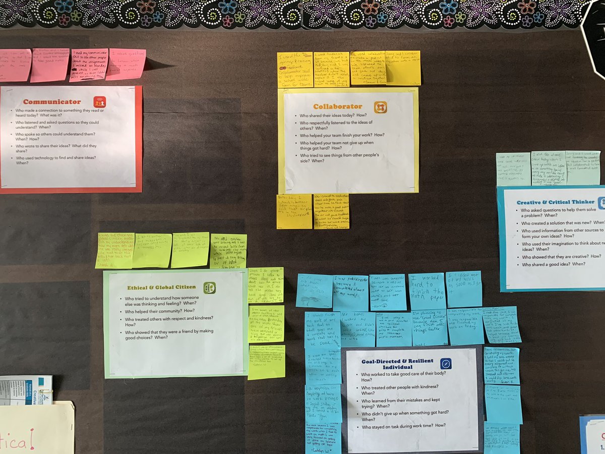 Thank you to my principal @jmpensler_BRES for these cool POG magnets <a href="/BullRunES/">FCPSBullRunES</a> .  Students reflected and looks like we were very goal directed and resilient this week!  #fcpsPOG