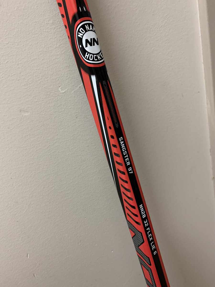 sangster_97's tweet photo. @nonamehockeyco look what came in today!! #newblade #Motivation #dedication Thanks so much!! I love it!! #HockeyTwitter #dreams https://t.co/RHH7r75caZ