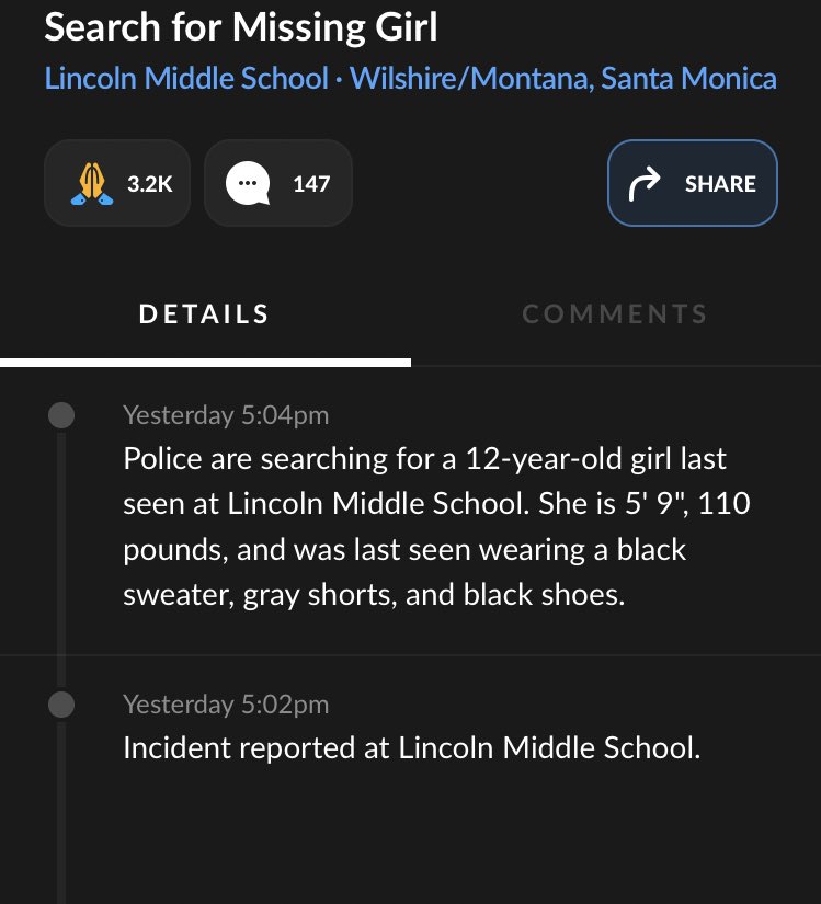 TaliaLives's tweet photo. #MISSING #TEEN #LosAngeles #santamonica #lincoln #missing https://t.co/6IukCwVvjV