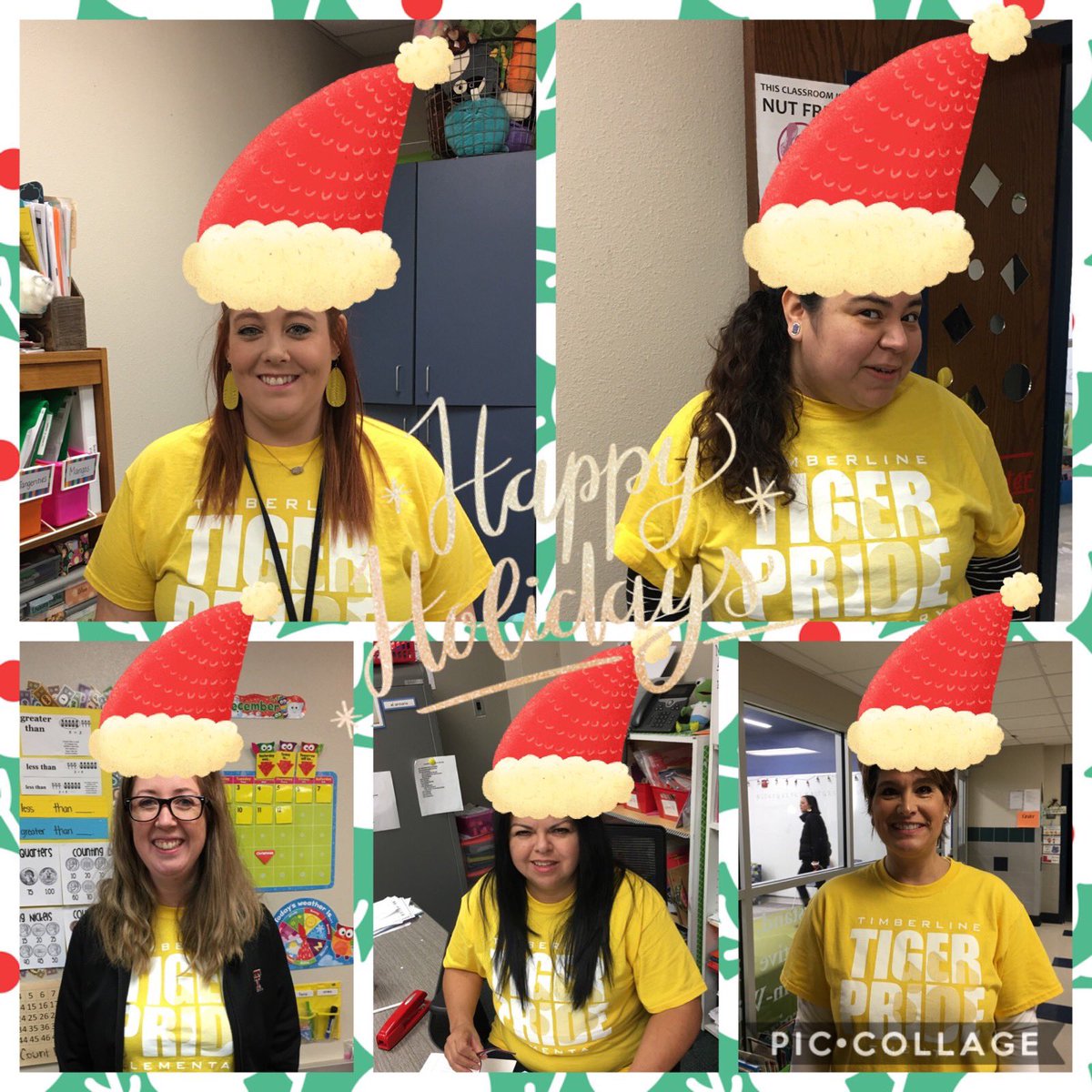msbodkin's tweet photo. Season’s Greetings from 1st grade! #TESCelebrates #TESLeads https://t.co/pmds5aGevK