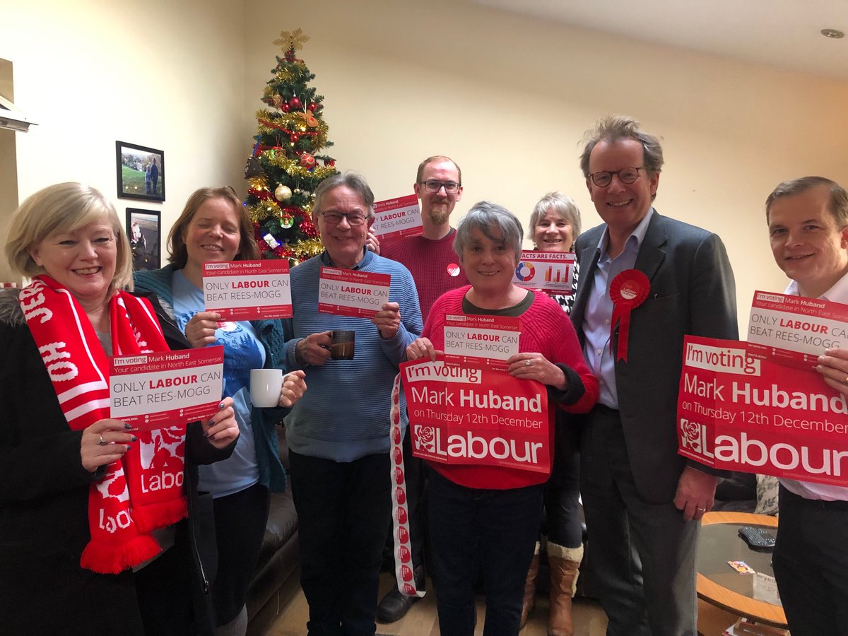 Labour’s fabulous Keynsham team gather for tea and mince pies before heading off again to Get Out The Vote. Great responses all morning, as Labour’s vote stays strong and North East Somerset opts to #VoteLabourToday .