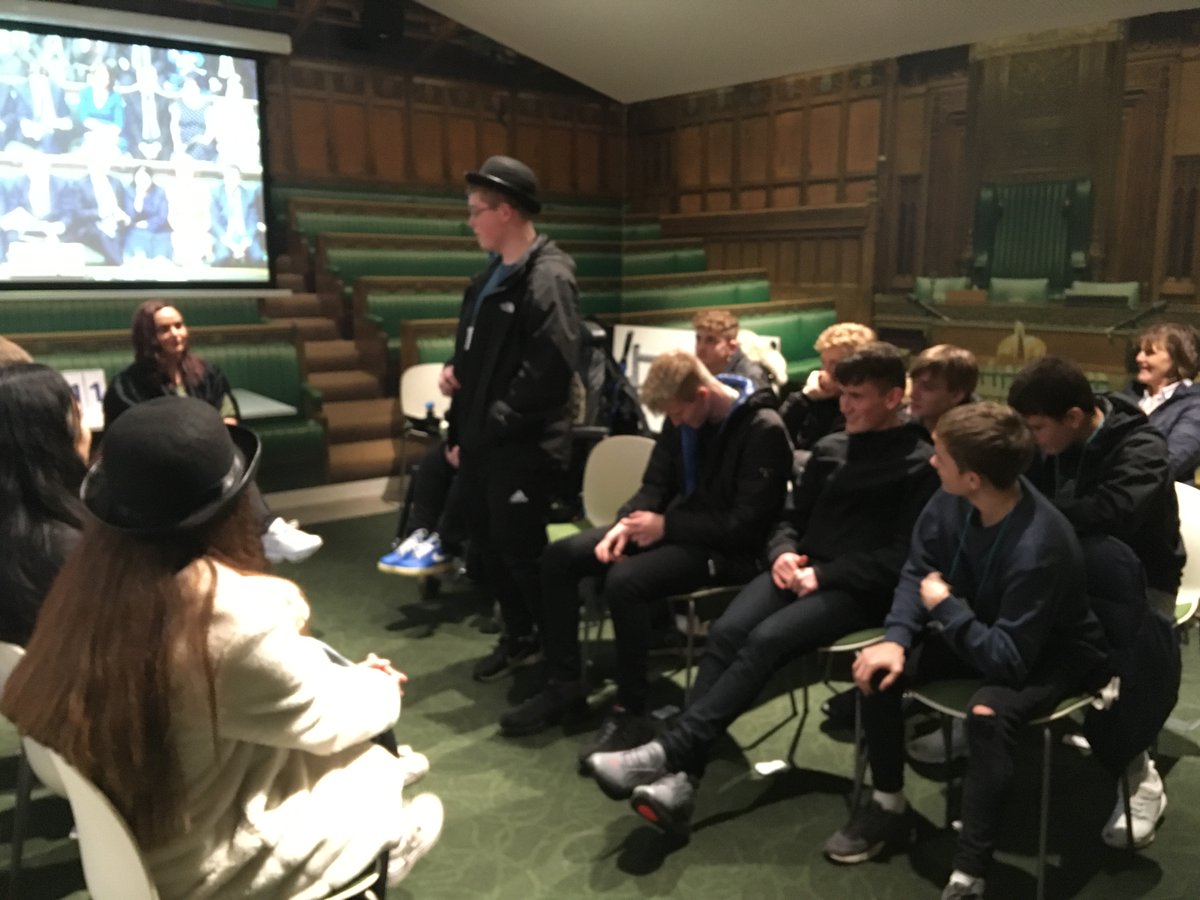 angmeringschool's tweet photo. Angmering Sixth Form students have been practicing their debating skills in the Houses of Parliament this afternoon. https://t.co/LJy1DI8ceP