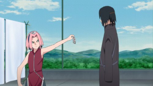 SASUKE BEIJA SAKURA VEJA COMO FOI! BORUTO EPISÓDIO 294 