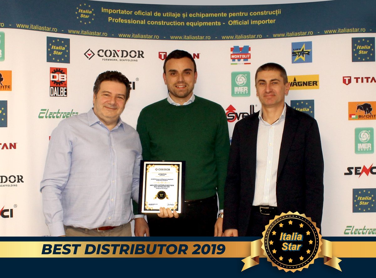 condor_formwork's tweet image. 🏆And the winner is...
🥇For the second year in a row, Italia Star is our 𝗕𝗲𝘀𝘁 𝗗𝗶𝘀𝘁𝗿𝗶𝗯𝘂𝘁𝗼𝗿!

#Condor #condorformwork #ItaliaStar #BestDistributor #BestDistributorawards