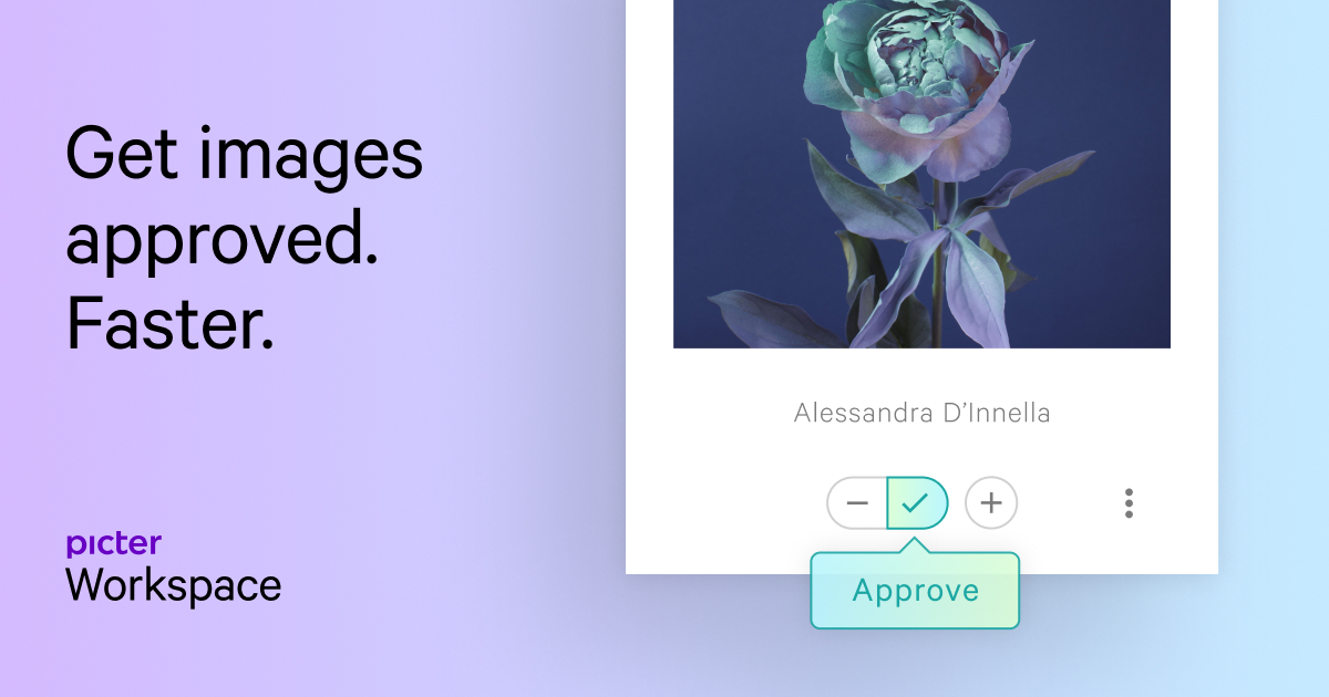 With Picter Workspace you can receive quick and unambiguous approvals without endless email threads and file transfers. 

Try it out today: picter.com 

#software #creatives #productivity