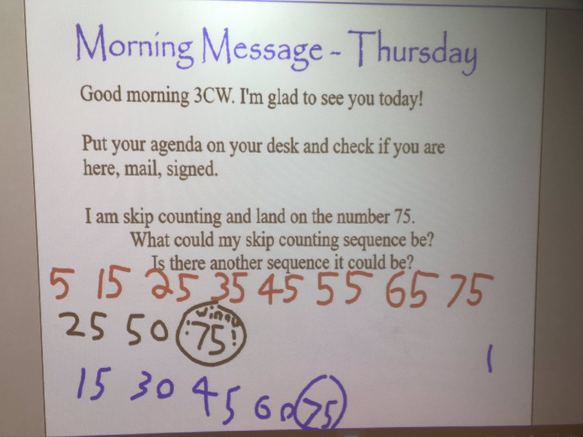 wegner_cindy's tweet photo. The magic of open-ended problems. Great thinking, discussion and opportunities to stretch thinking 🧡 @School_CC #criticalthinking #mathtalk https://t.co/Cl9RZtaChI