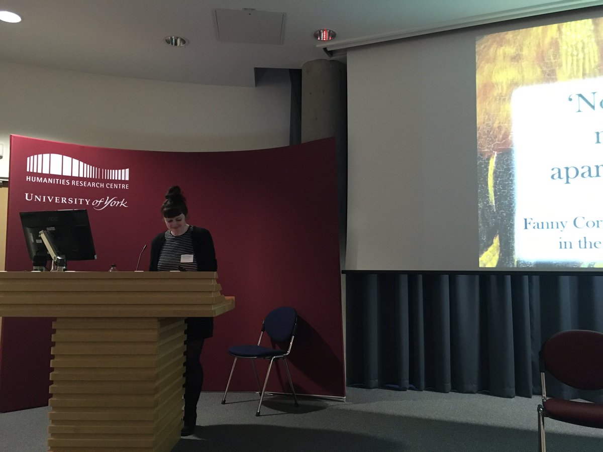 prsisters2019's tweet photo. Our first keynote speaker @boccabaciata - reassessing the life of one of the most iconic Pre-Raphaelite women, Fanny Cornforth.
#prsisters2019 https://t.co/aiOB7uLueP