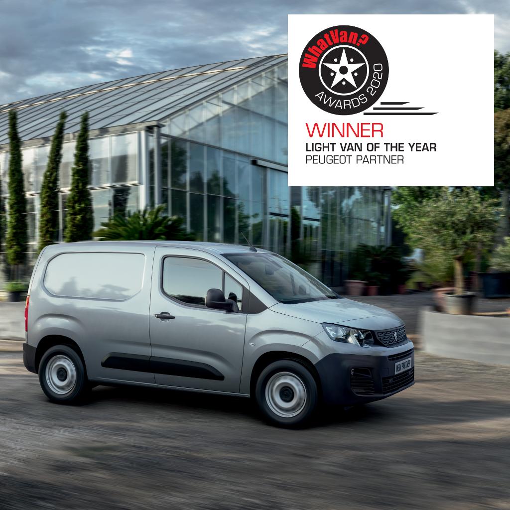 new peugeot partner crew van