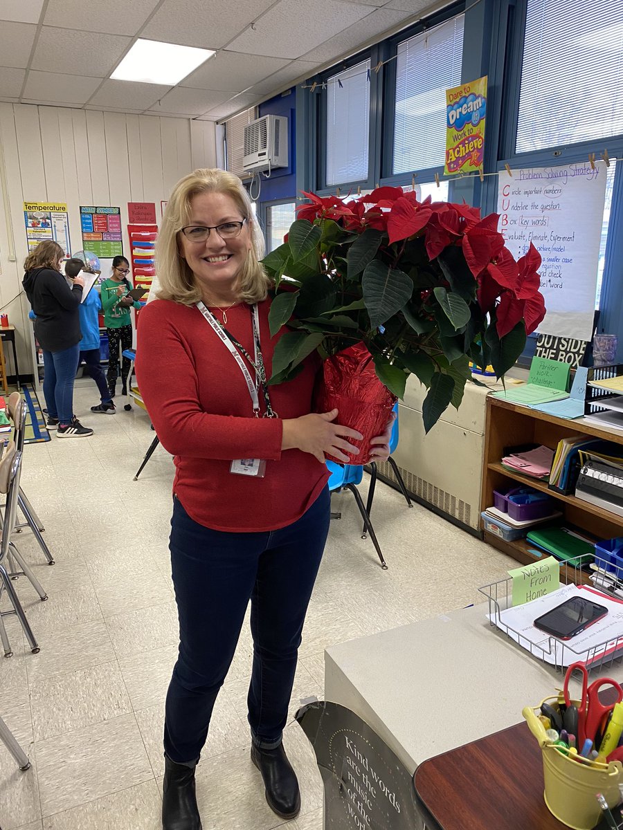 MsEngleberg's tweet photo. I am so so excited to announce that a little while ago my colleague and good friend, Joan Bain, who I get to work with everyday, won TEACHER OF THE YEAR!!!! So well deserved!!!! #MemorialSchool #4thgrade #math #Montvale @MontvaleSchools https://t.co/dBGd6GlbAk
