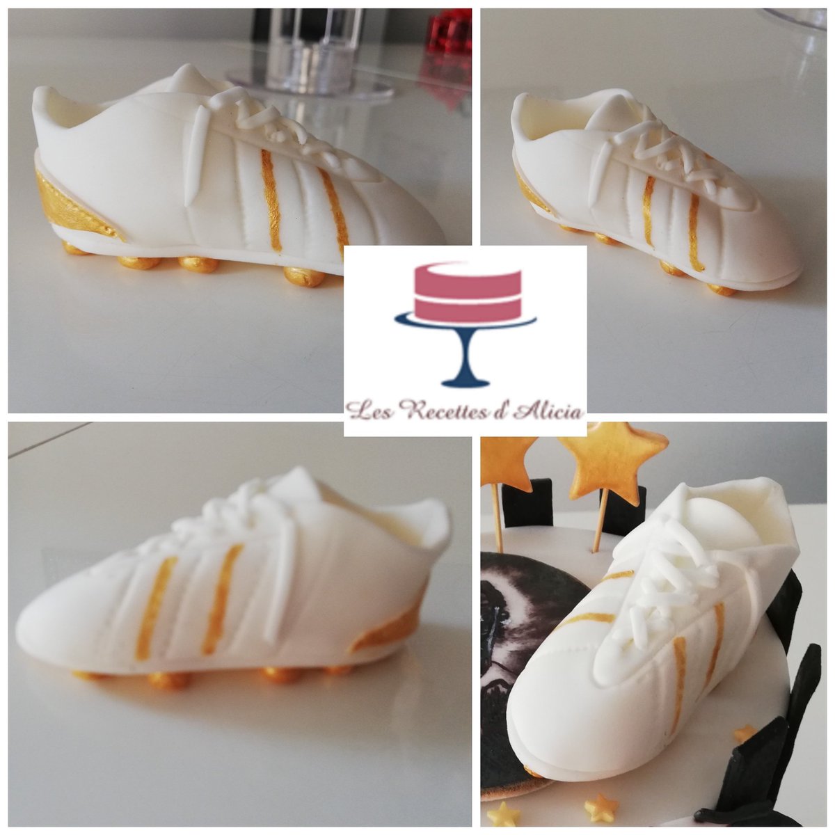 RecettesD's tweet photo. Gâteau sur le thème de la Juventus⚽
Génoise vanille. Ganache intérieur choco au lait et Nutella, ganache ext chocolat blanc vanille.
#juventus #juventuscake #footcake #footballcake #equipe #foot #fan #joueur #cakedesign #gateau#sugarart #pateasucre #nutella #chocolat #chocolate https://t.co/TW9JdZJrAw