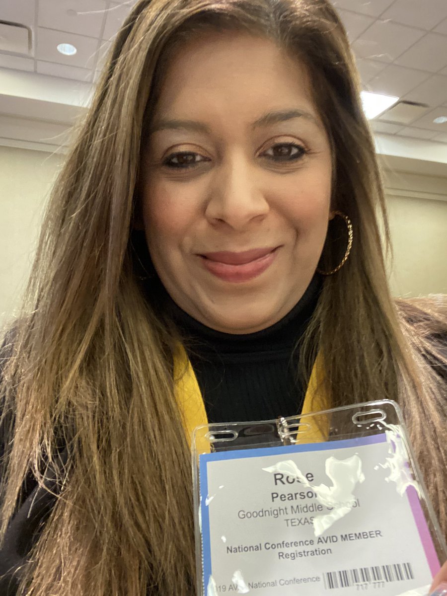 educategalore's tweet photo. So excited to be a part of the AVID Leadership Network! 🙌🏼 Excellent morning of information and networking planned! “Is Your School Better Because You Lead It!” 💯 #AVIDNatCon19! 🎉 #SMCISD #ThisIsAVID #BeLimitless https://t.co/VGAaQEn8R0