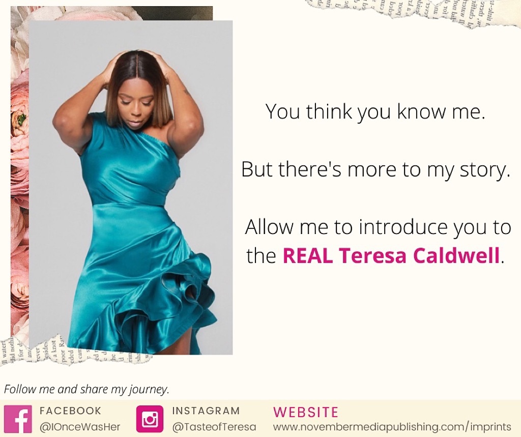TeresaBWMom's tweet photo. I've been waiting to share my story and its finally time. Follow me on Facebook @IOnceWasHer and get a preview of what's coming. https://t.co/1Ihlm733PL https://t.co/p4QAOjOiCt