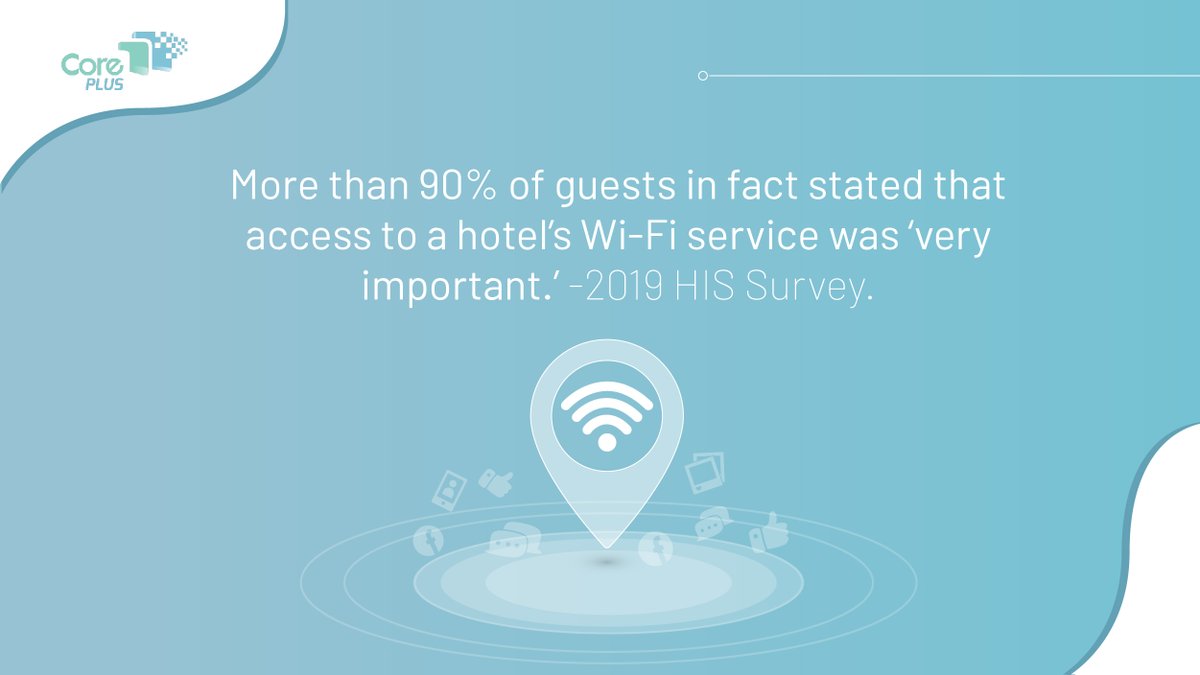 CoreplusW's tweet photo. With the aid of CorePLUS WiFi analytics, you’ll be able to determine the best way to please your guests’ WiFi needs. Click on the link to learn more!
https://t.co/ZRw1KNZ27b
#WiFiAnalytics #ConnectedAnalytics #Hospitality #Hotel #HotelLife #CustomerSatisfaction #CorePLUS https://t.co/4RZ512QPcG
